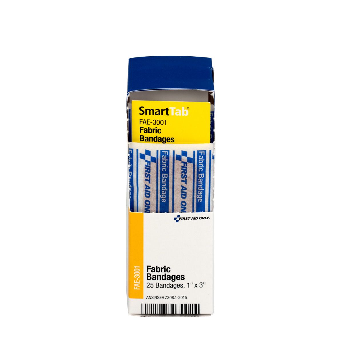 1" X 3" Adhesive Fabric Bandages, 25 Per Box