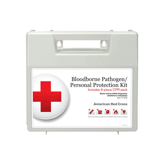 Bloodborne Pathogen Kit, 31 Piece, Plastic