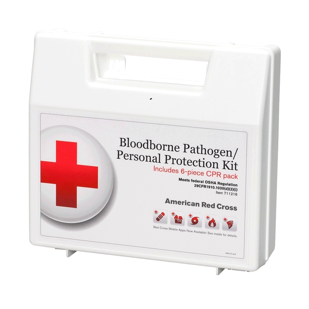 Bloodborne Pathogen Kit, 31 Piece, Plastic