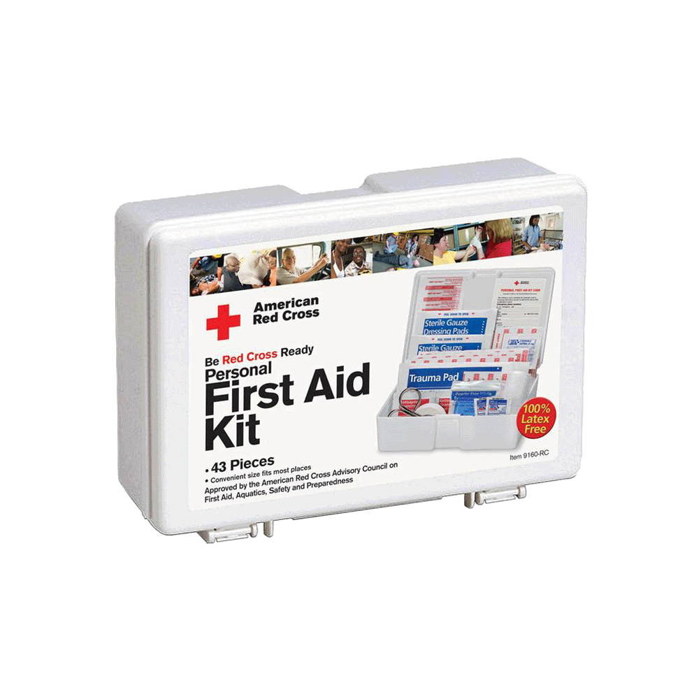 336 Piece First Aid Kit, Plastic Case
