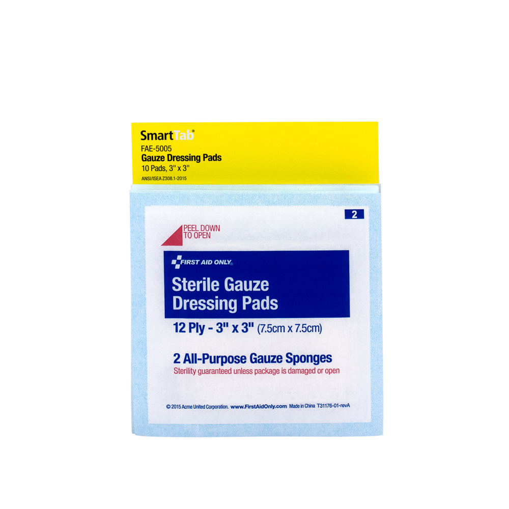 3 in. x 3 in. Gauze Pads