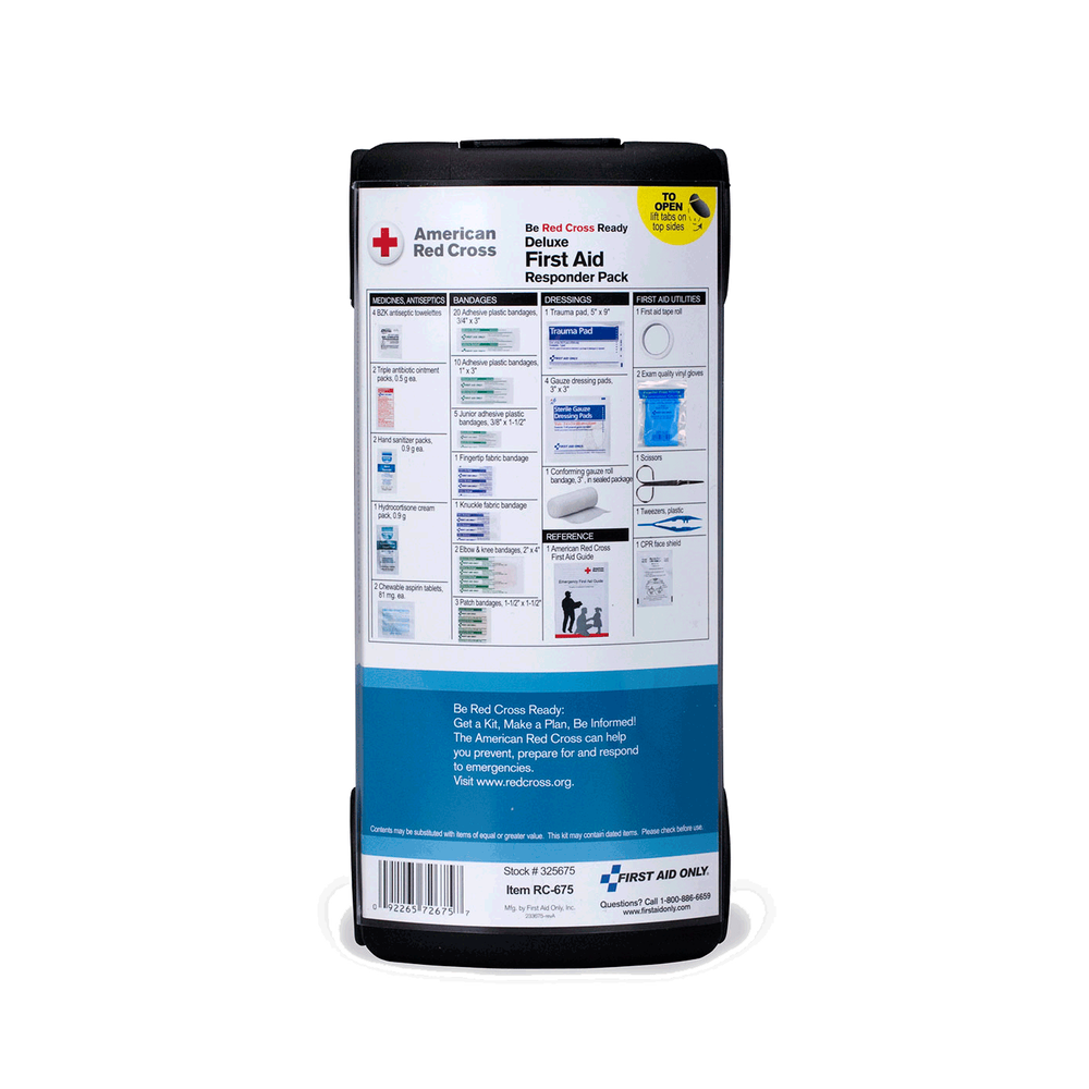 Deluxe First Aid Responder Pack