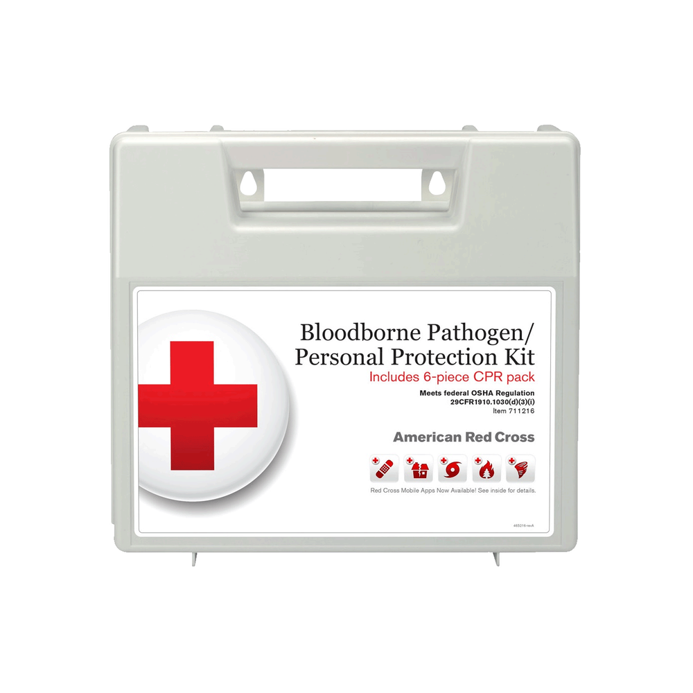 Bloodborne Pathogen Kit, 31 Piece, Plastic – US First Aid and